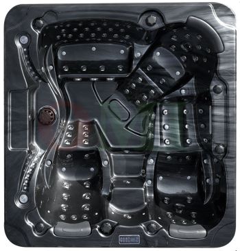 Bồn Tắm Massage Jacuzzi Zcasa OMI OM620 Black