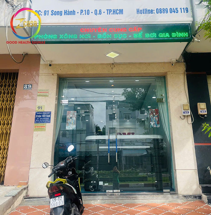 cửa hàng bán phòng xông hơi hcm