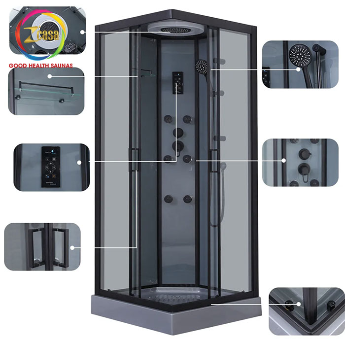 phòng tắm kính xông hơi ướt zcasa omz11 1