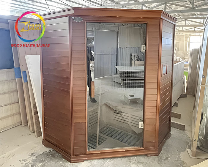 phòng xông hơi gỗ tuyết tùng