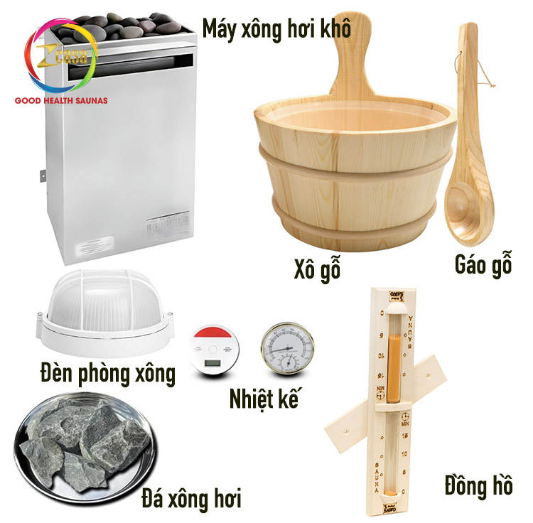 thiết bị phòng xông hơi 01